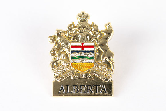 Alberta Coat of Arms Lapel Pin