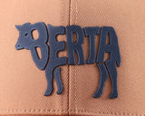 Berta Beef Snapback - Caramel