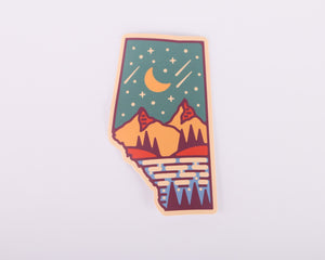 Alberta Wilderness Adventure Stickers