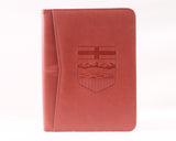 Alberta Crest Zippered Padfolio