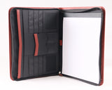 Alberta Crest Zippered Padfolio