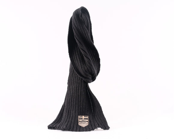 Alberta Crest Rib Knit Scarf