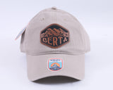 Berta 3 Sisters Mountains Dad Hat- Khaki
