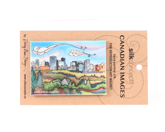 Edmonton Cityscape Magnet