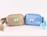 Pixel Heart Alberta Legislature - Belt Bag