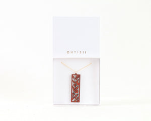 Ohtisii - Floral Mural Necklace (Gold)