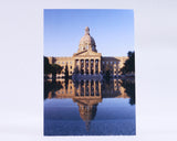 Reflections of the Alberta Legislature Postcard