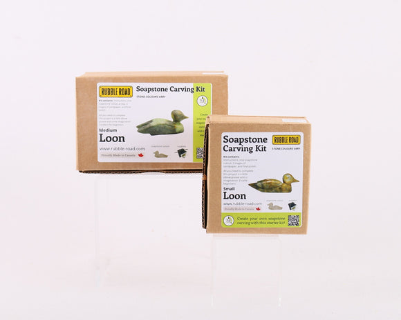 Loon Soapstone Carving Kits