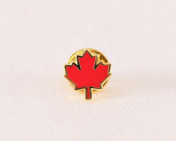 Maple Leaf Lapel Pin