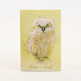 Notes 'n Stuff: Great Horned Owl Owlet Notebook