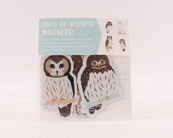Owls of Alberta Magnets