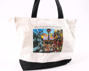 "Past Present Future" Art Print Tote Bag