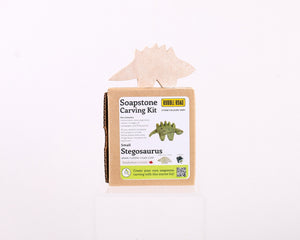 Stegosaurus Soapstone Carving Kits
