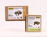 Bison Soapstone Carving Kits