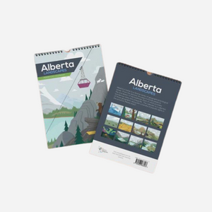 Perpetual Calendar -Alberta Landscapes