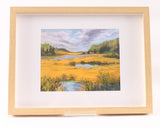 Prairie Ponds of Tofield Art Print