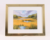 Prairie Ponds of Tofield Art Print