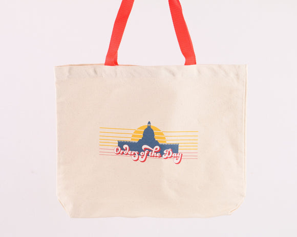 Orders of the Day - Natural Cotton Tote Bag