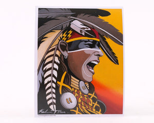 "Sunset Song" Art Magnet