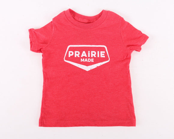 Prairie Made Youth T-Shirt - Red