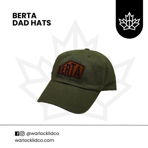 Berta Dad Hat- Olive Green