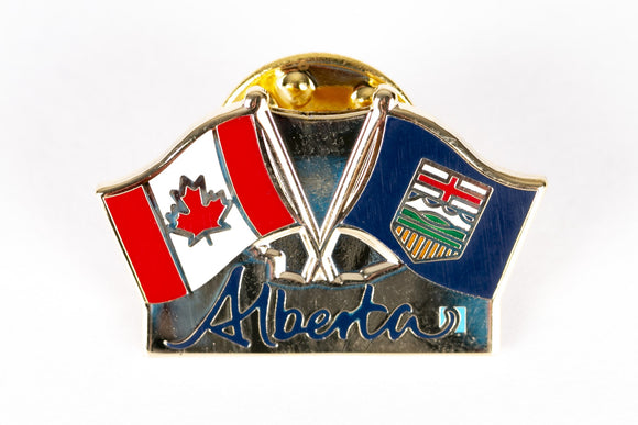 Canada-Alberta Friendship Lapel Pin
