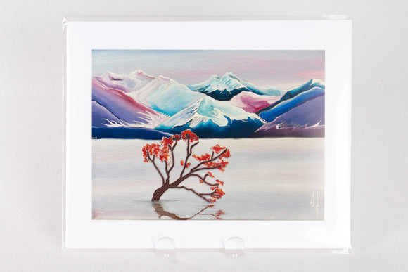 8x10 Art Print - Wanaka Tree