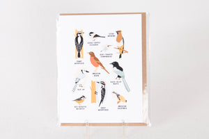 Birds of Alberta Greeting Card