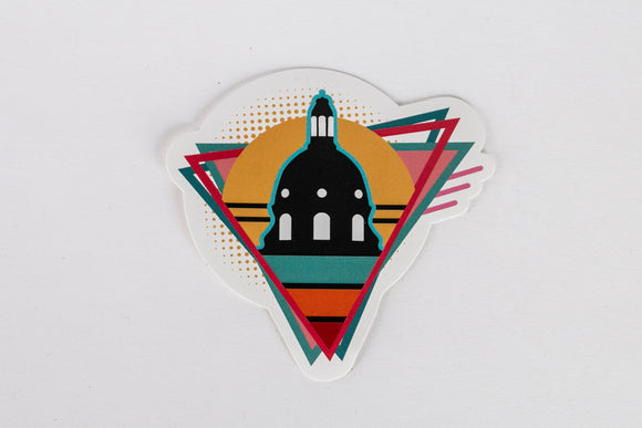 Retro Dome Sticker